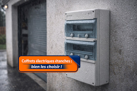 coffret électrique étanche IP65 extérieur installation électrique