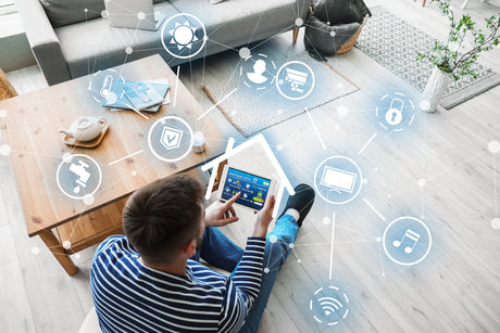 Domotique maison connecté hub domotique prise intelligente éclairage connecté