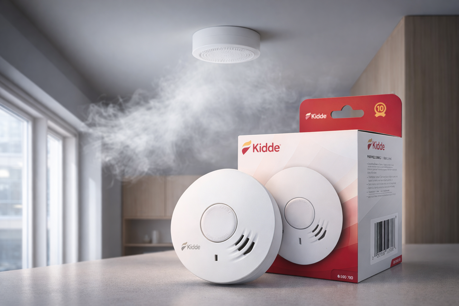 Kidde 10Y29 détecteur de fumée 10 ans
