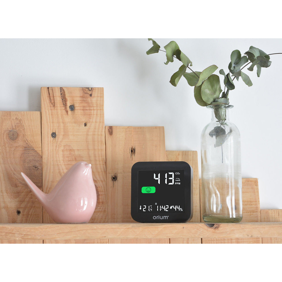 Mesure qualité air capteur CO2 pollution intérieure