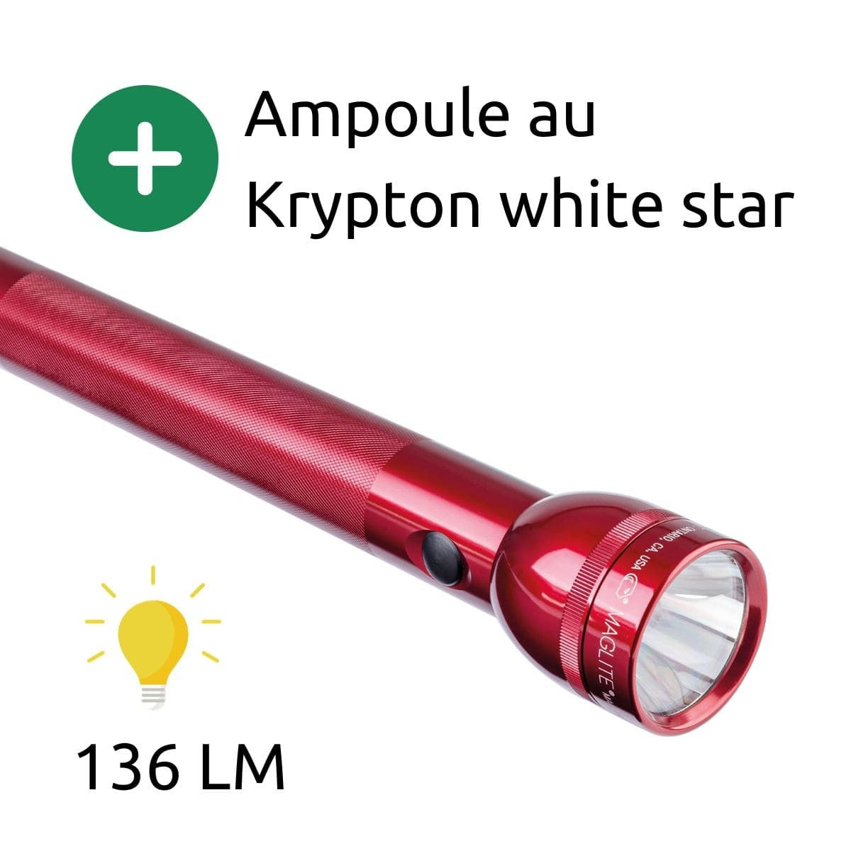 Lampe torche  S6D 49 cm - Mag-Lite