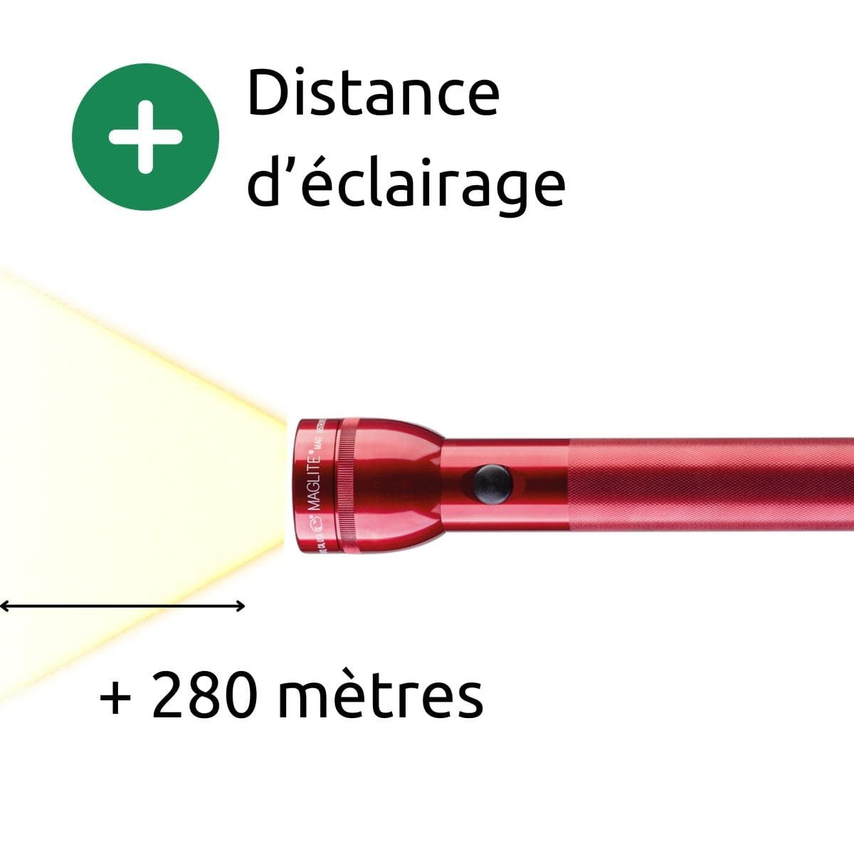 Lampe torche  S6D 49 cm - Mag-Lite