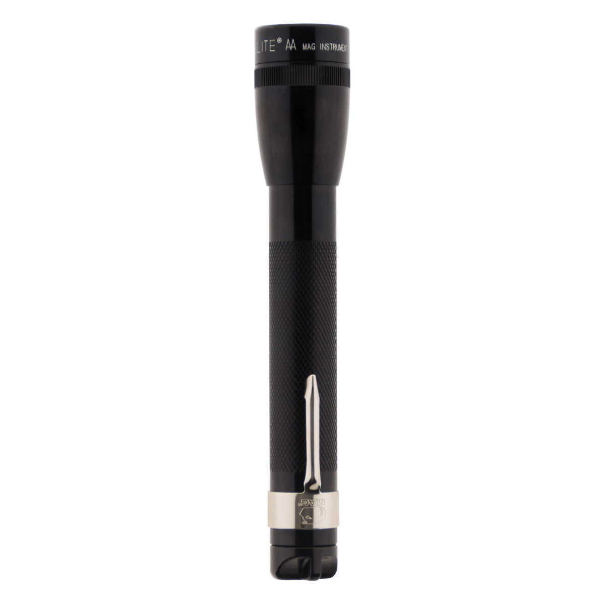 Lampe de poche compacte Mini Maglite M2A 2 piles AA 14 cm - Noir