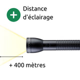 Lampe torche LED ML300LX - IPX4 - 3 piles LR20 D - 746 lumens - 29.8cm - Noir - Maglite