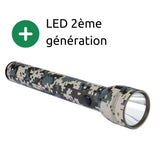 Lampe torche LED ST3 - IPX4 - 3 piles LR20 D - 213 lumens - 31cm - Camouflage - Maglite