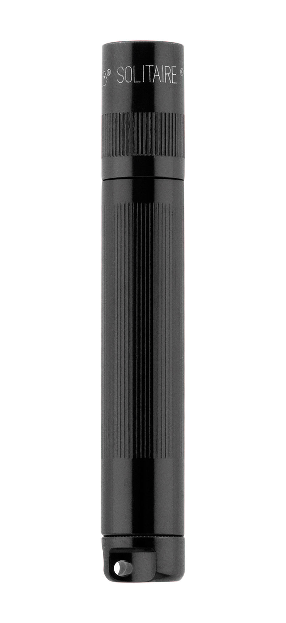 Mini lampe de poche Maglite Solitaire LED avec porte-clés 37 lm - Noir