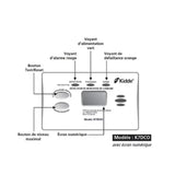 Détecteur monoxyde de carbone - autonomie 10 ans - Kidde