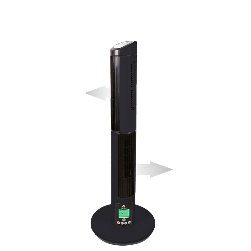 Ventilateur colonne 500M3H double turbine 35DB - Glaziar