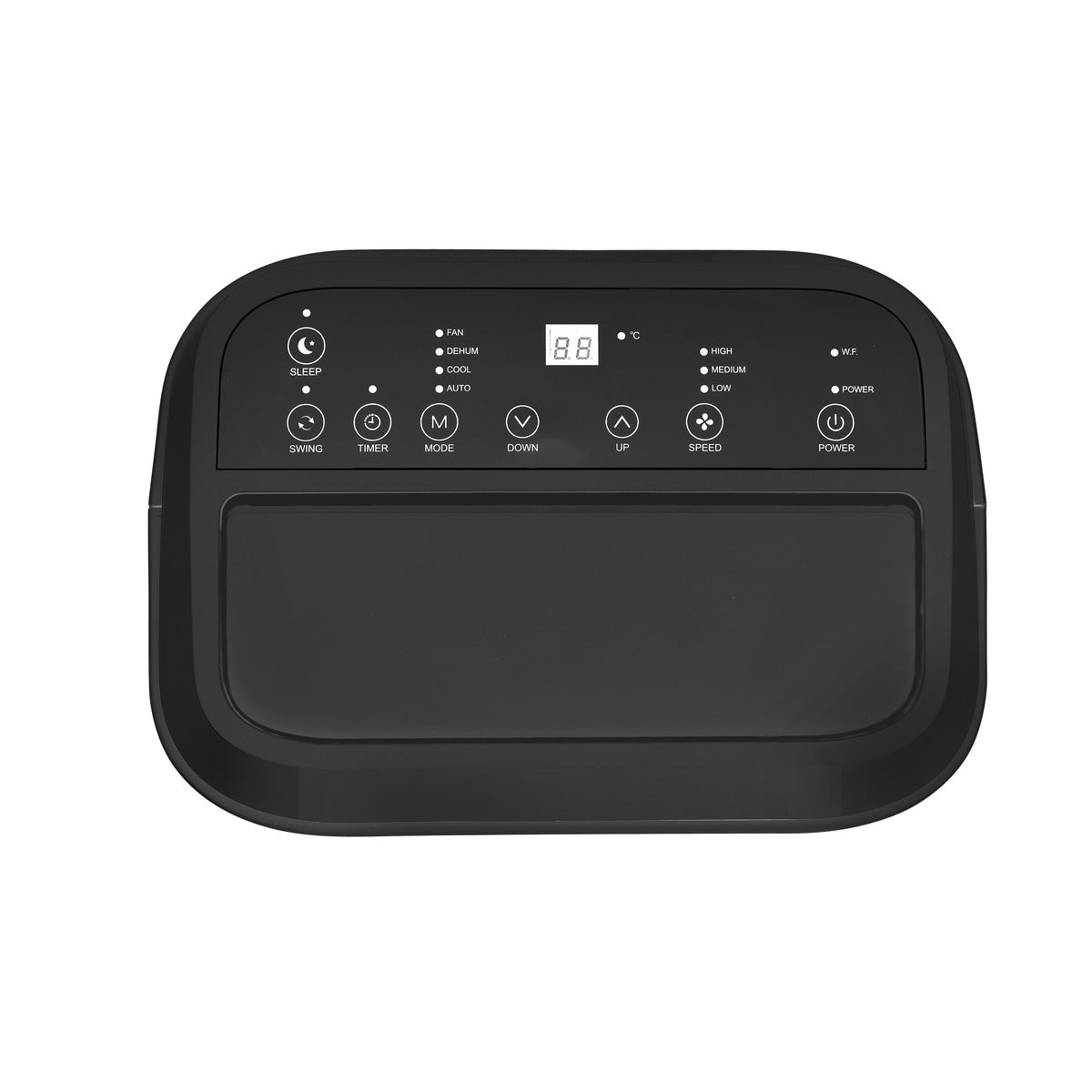 Climatiseur mobile connecté WIFI 2600W 340m³/h - Noir - Pretador