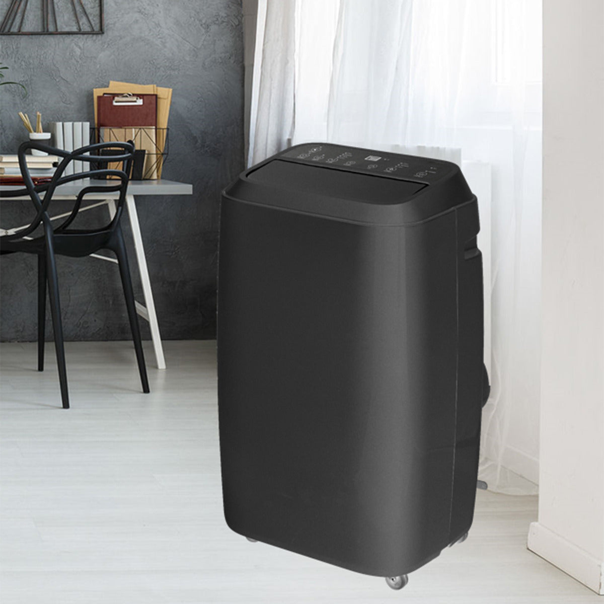 Climatiseur mobile connecté réversible 3500W 360m³/h - Noir - Predator