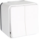 Double interrupteur va et vient IP55 - Mureva - Schneider