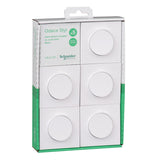 Lot de 5 va et vient (avec plaque) - Odace - Schneider