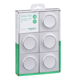 Lot de 5 va et vient (avec plaque) - Odace - Schneider