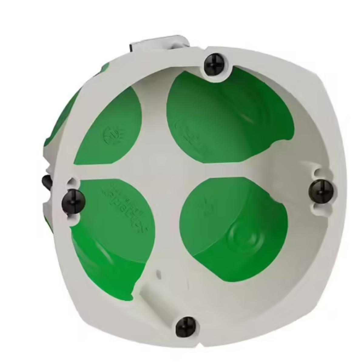 Seau de 22 boîtes encastrement Ø67mm prof. 40mm - Multifix Air - Schneider