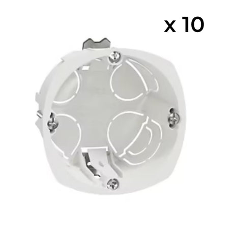 Lot de 10 boîtes encastrement Ø67mm - Multifix - Schneider Electric