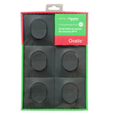 Lot 5 interrupteurs va-et-vient brochables + plaque - Ovalis - Schneider