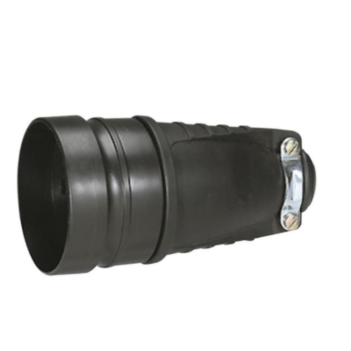 Prolongateur Noir 3P+T à anneau + éclips de protection caoutchouc - Legrand