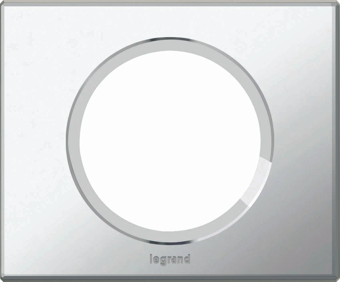 Plaque de finition 1 poste - Céliane finition Matières Miroir - Legrand