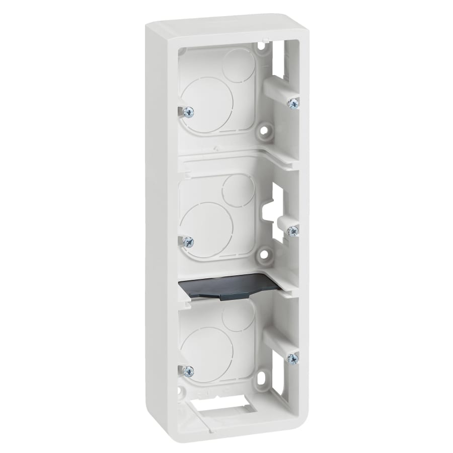 Cadre saillie profondeur 40mm 4/6 modules - Mosaic - blanc - Legrand