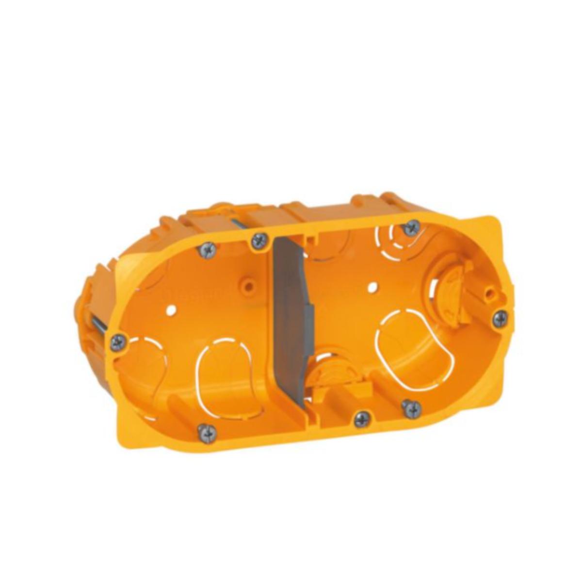 Boîte à encastrer Batibox plaque de plâtre - 2 postes profondeur 40 mm - Legrand