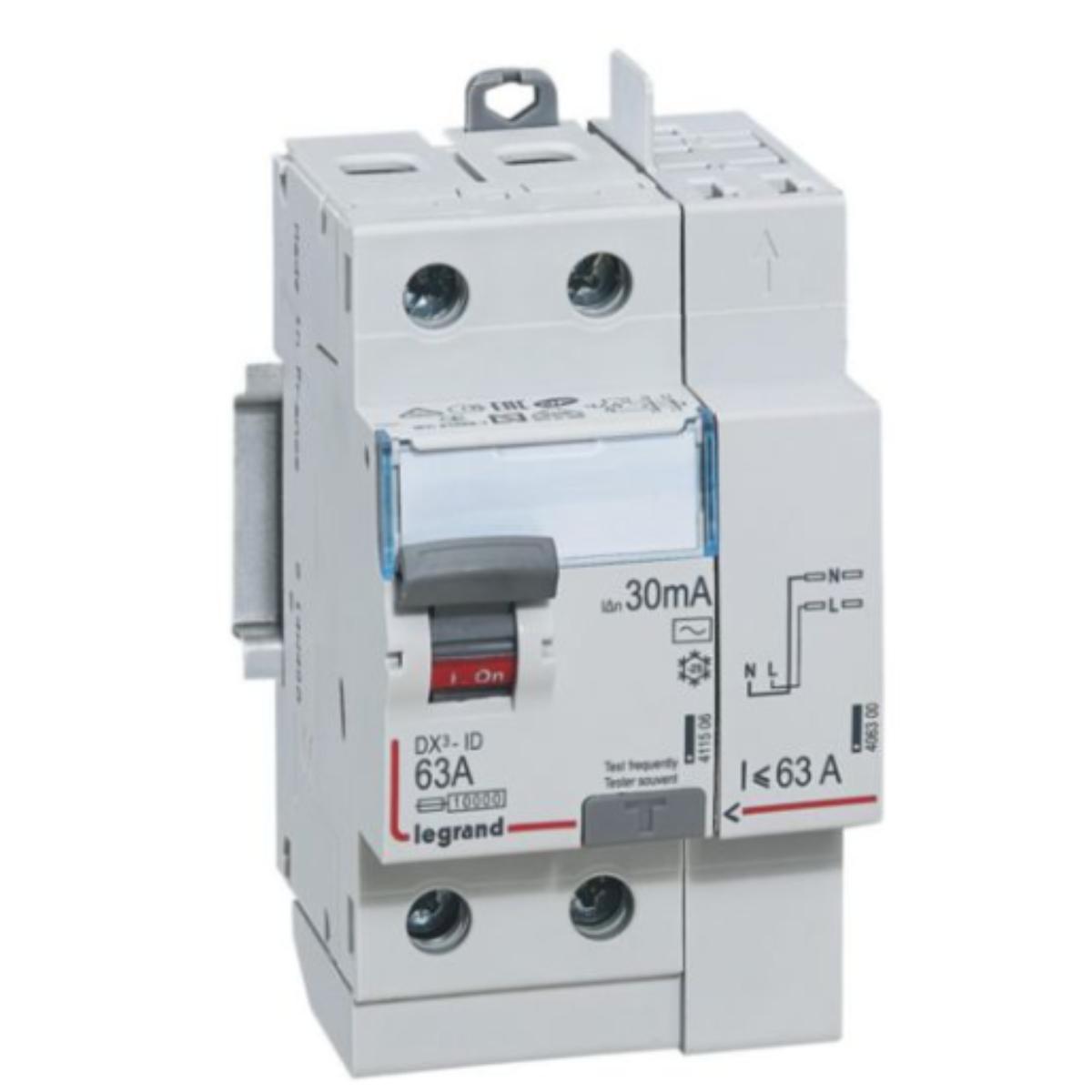 Interrupteur différentiel - DX - Legrand