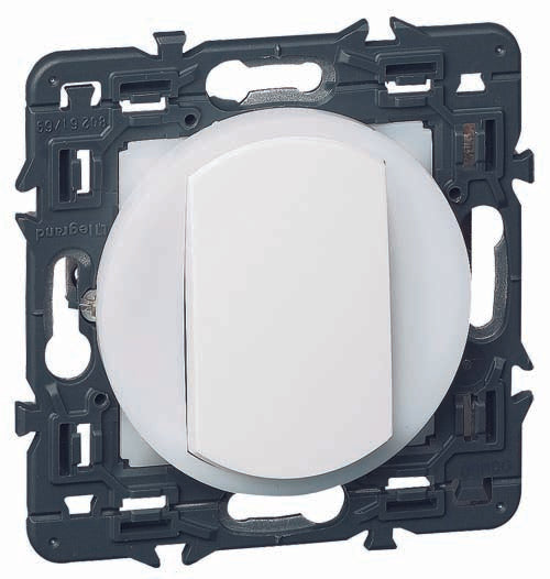 Interrupteur va et vient 10A couronne lumineuse Céliane - Legrand