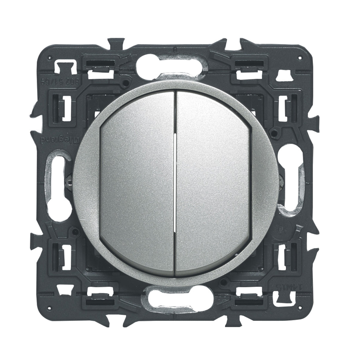 Va et vient + bouton poussoir 6A à composer Céliane - Legrand