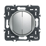 Va et vient + bouton poussoir 6A à composer Céliane - Legrand