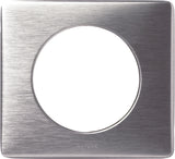 Plaque de finition 3 postes Céliane finition métal - Legrand