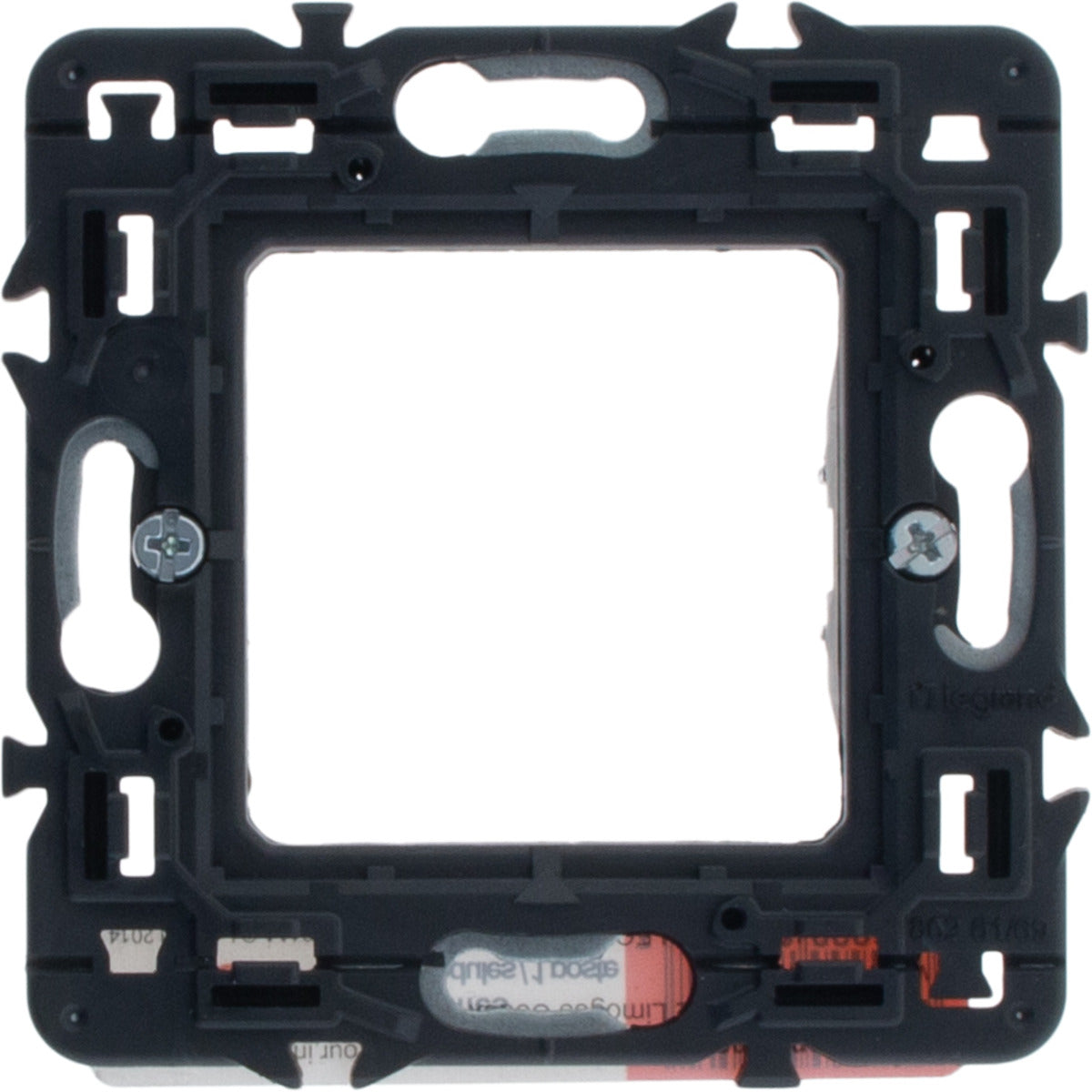 Support pour fixation à griffes - Mosaic et Céliane - 2 modules - Legrand