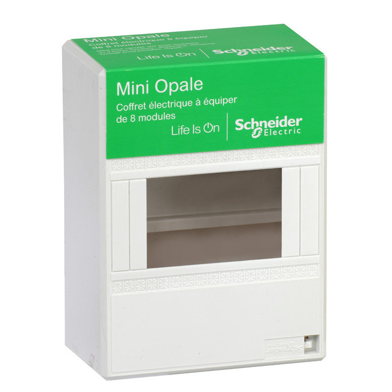 Coffret électrique à équiper mini opale Schneider