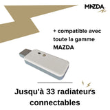 Centrale Wifi USB - Pilotage à distance pour chauffages  - Portée 200 mètres - MAZDA