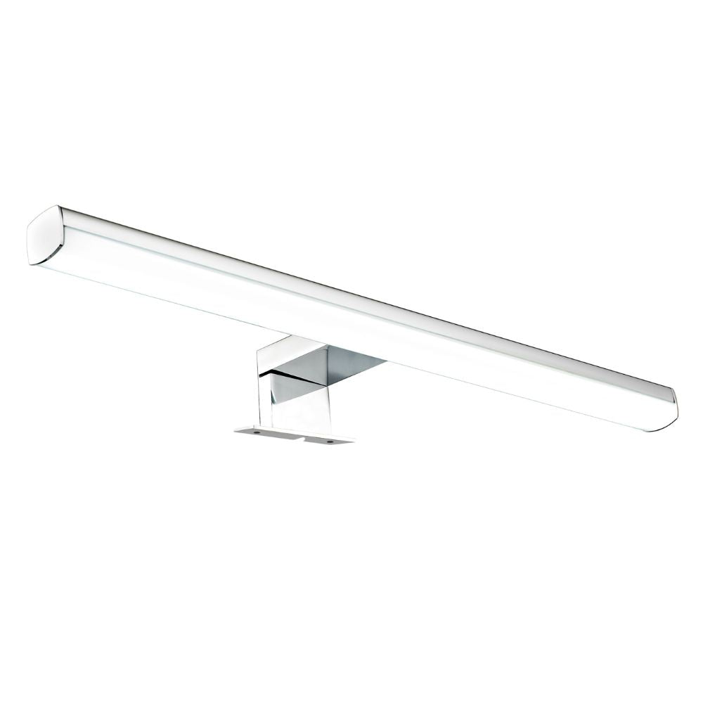 Applique de salle de bain 50 cm chrome (10W 600LM 4000K IP44) - Voltman