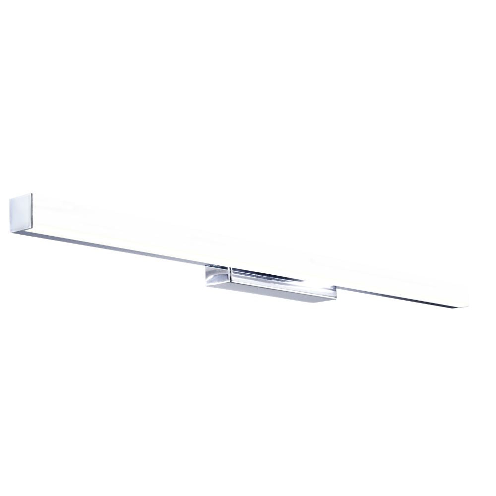 Applique de salle de bain 78 cm chrome (20W 1600LM 4000K IP44) - Voltman