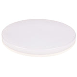 Plafonnier rond spécial Salle de Bain IP44 (15 W 1350lm 4000K) - Blanc - Voltman