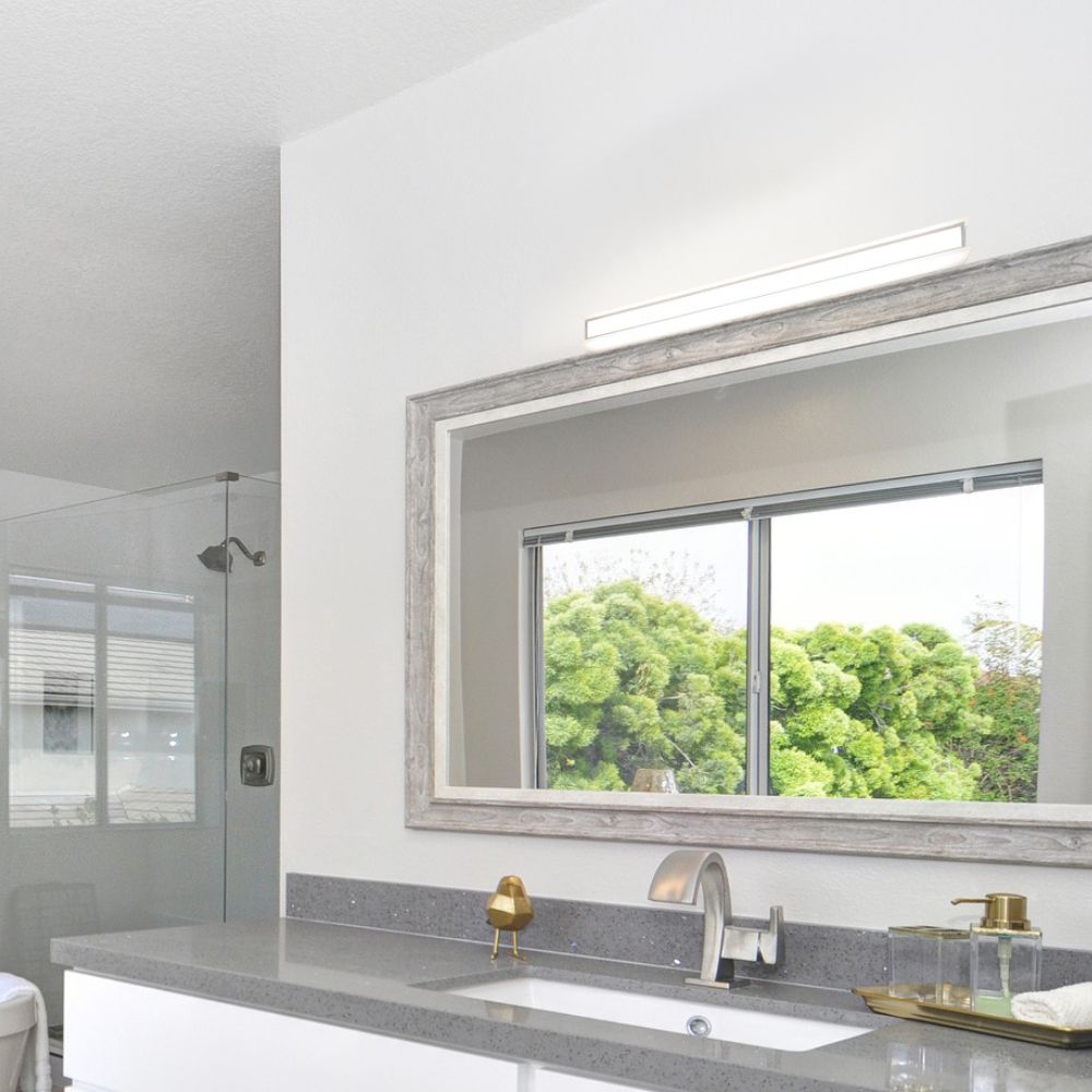 Réglette spécial Salle de Bains IP44 (60cm 8W 600lm 4000K) - Voltman