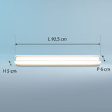 Réglette spécial Salle de Bains IP44 (90cm 120W 900Lm 4000K) - Voltman