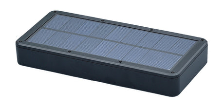 Applique solaire IP65 (800Lm 6000K A++) Noire - Voltman