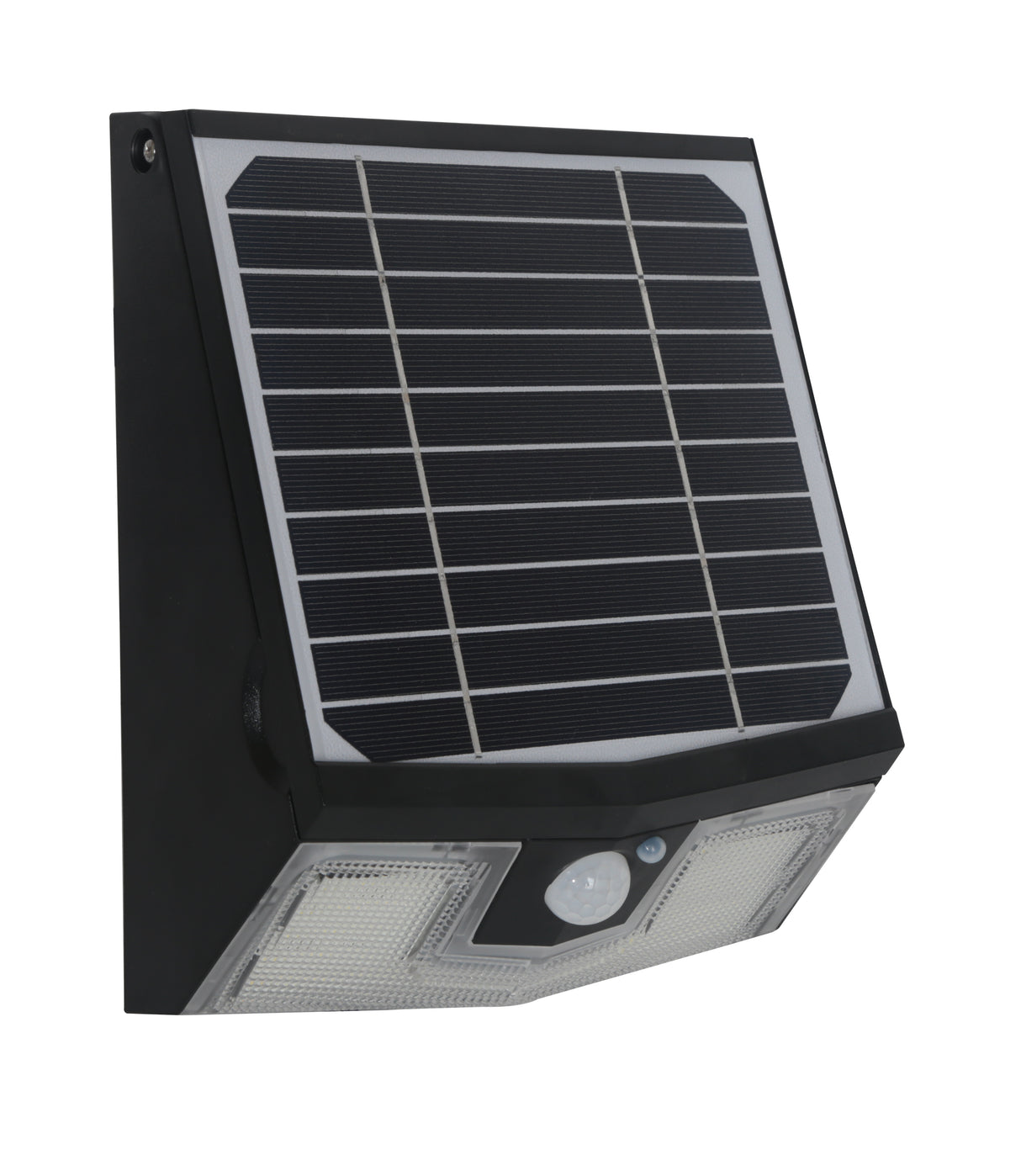 Applique solaire avec détecteur de mouvement IP65 (700Lm 4000K A++) Noire - Voltman