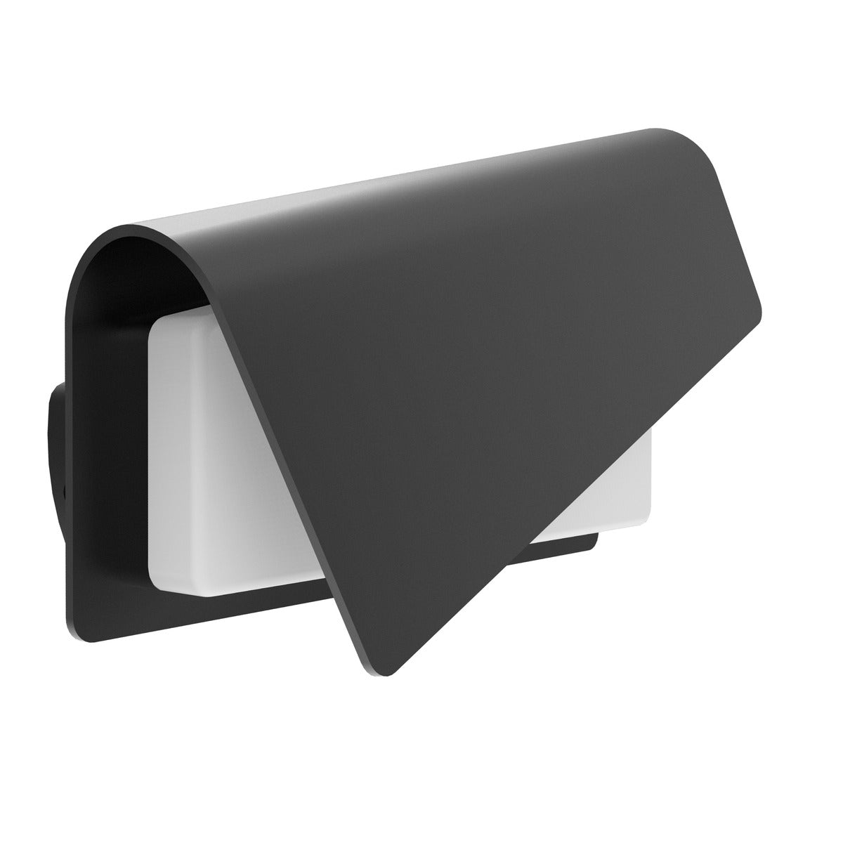 Applique extérieur IP65 (1200lm 3000K ) - Noire - Voltman