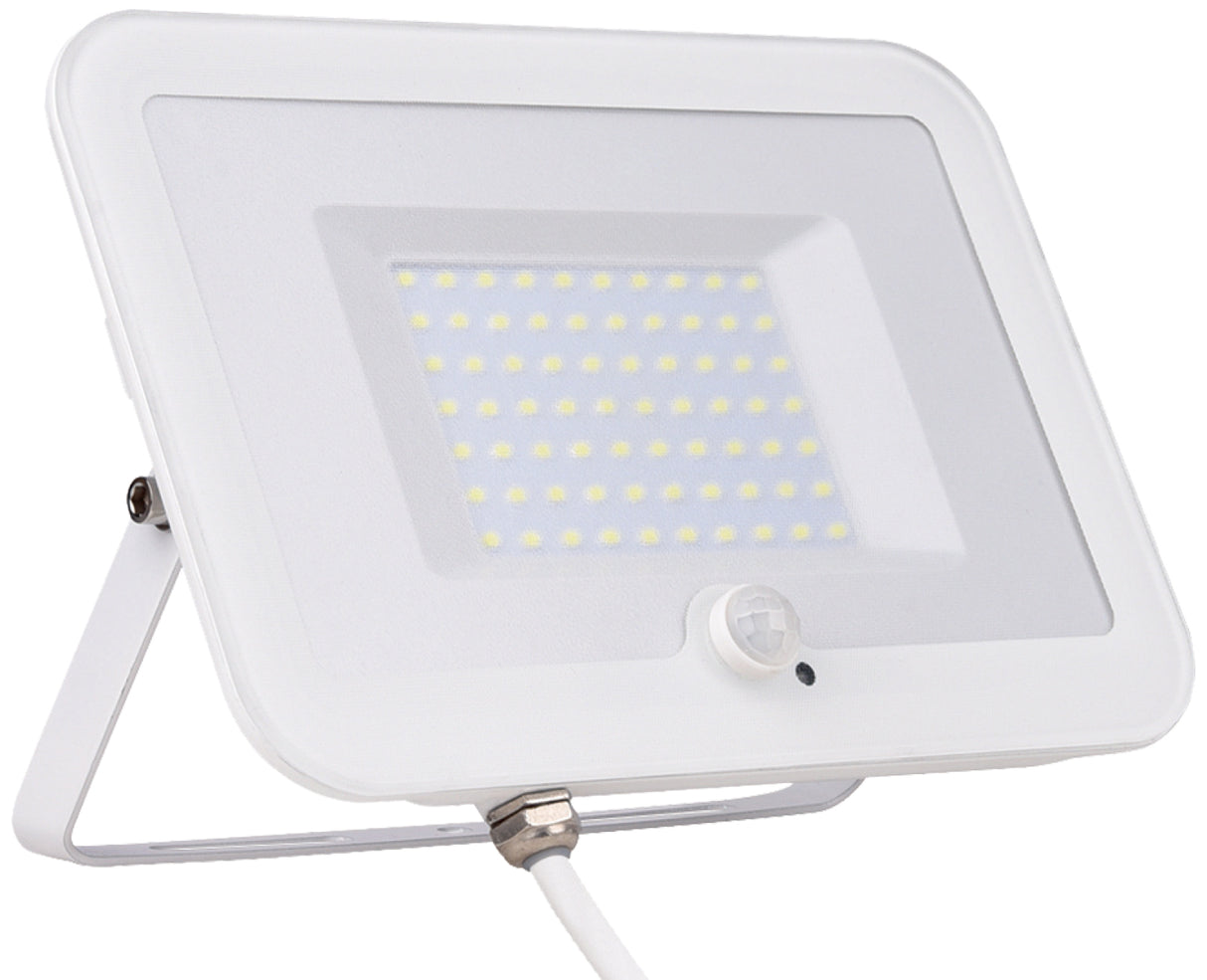 Projecteur plat + détecteur de mouvement IP65 - Voltman