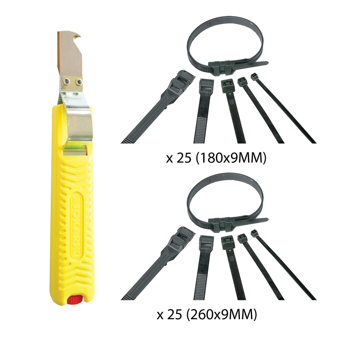 Kit dénude et attache câbles