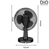 VENTILATEUR DE TABLE - 40CM 45W - DIO