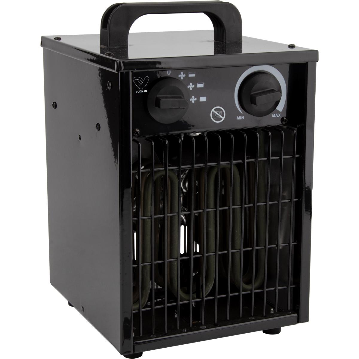 Radiateur soufflant chantier 3000W - noir - DiO