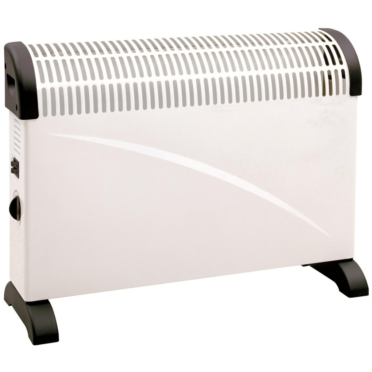 Convecteur mobile 2000W 3 modes - Blanc - Dio