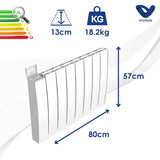 Chauffage céramique inertie sèche 1000W - Voltman