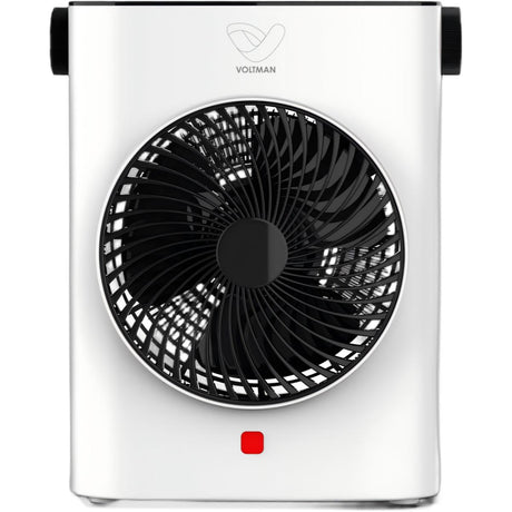 Radiateur soufflant 2000W - Blanc et Noir - Voltman