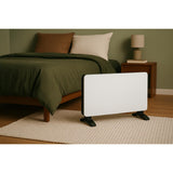 Radiateur mobile Turbo Jetwarm 2000W - Blanc et Noir - Voltman