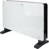 Radiateur mobile Turbo Jetwarm 2000W - Blanc et Noir - Voltman