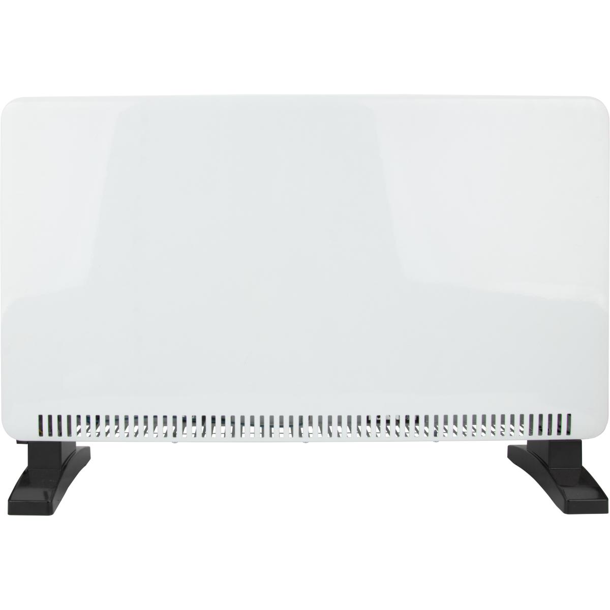 Radiateur mobile Turbo Jetwarm 2000W - Blanc et Noir - Voltman